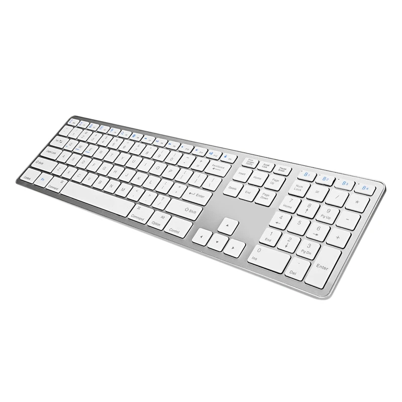 

BK418 ультратонкая беспроводная клавиатура с Bluetooth, клавиатура для ноутбука, планшета, 109 клавиш для Android/IOS/Windows, поддержка Bluetooth устройства