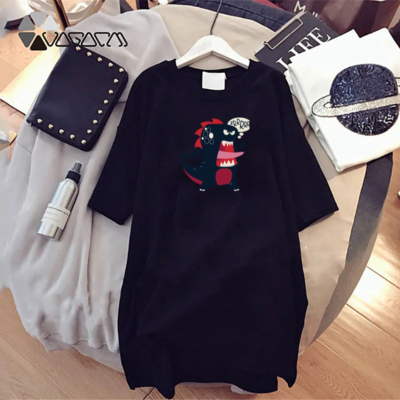 Платье для женщин Платья с героями мультфильмов Футболка короткими рукавами