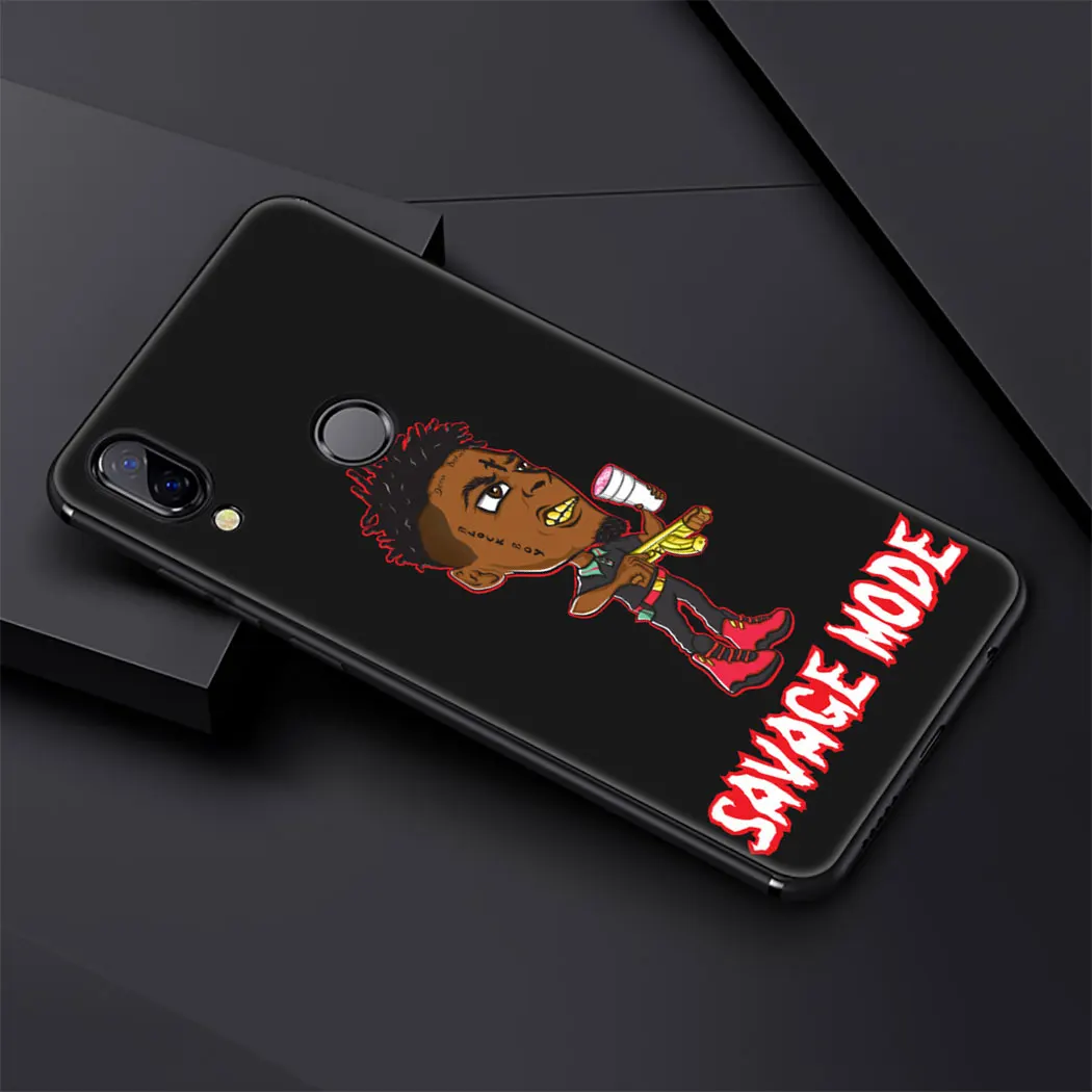 Мягкий силиконовый чехол Rapper hip hop 21 Savage для huawei mate 30 Pro Lite Y9 Prime P9 P8 |
