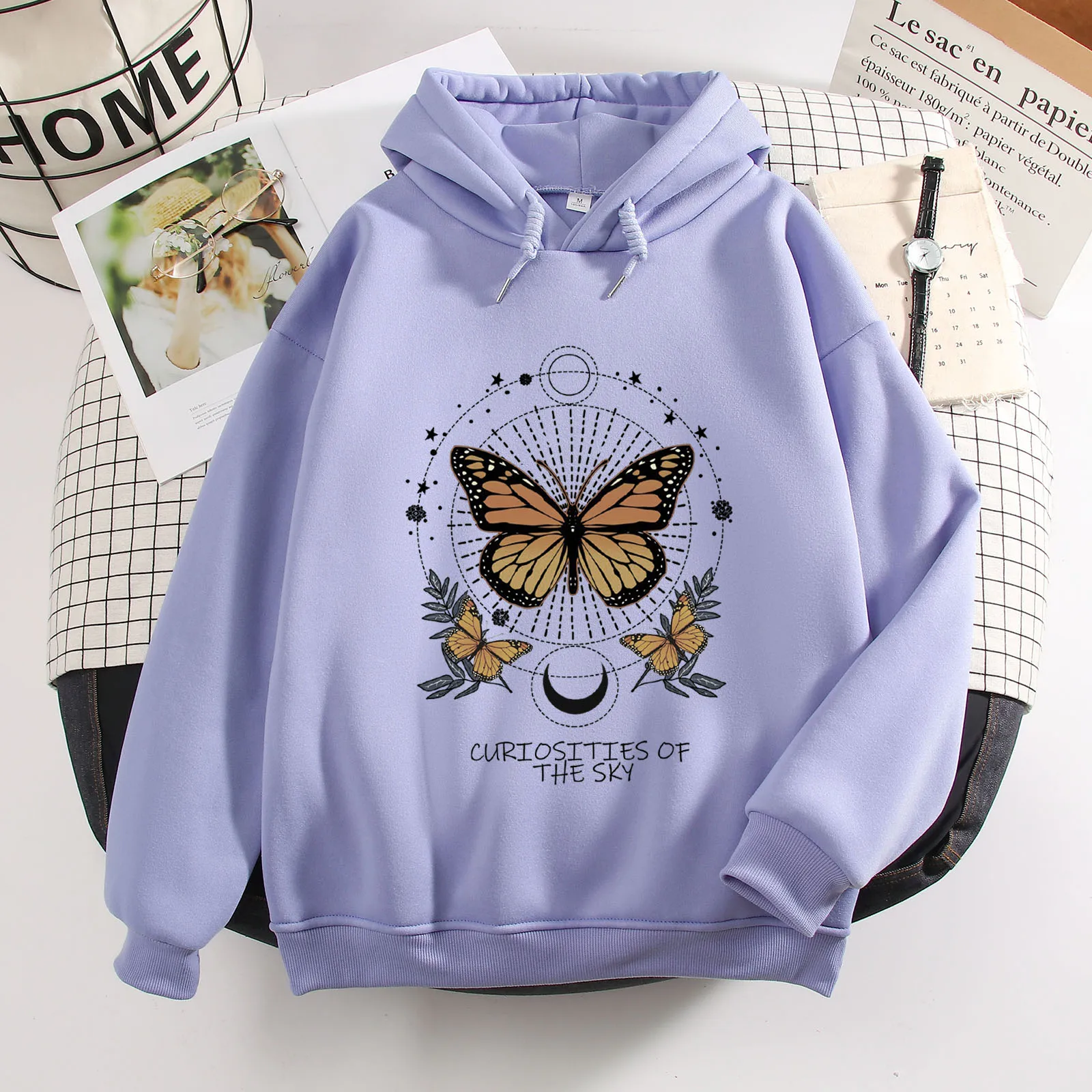 

Женская Объемная толстовка в стиле Харадзюку, Осень-зима