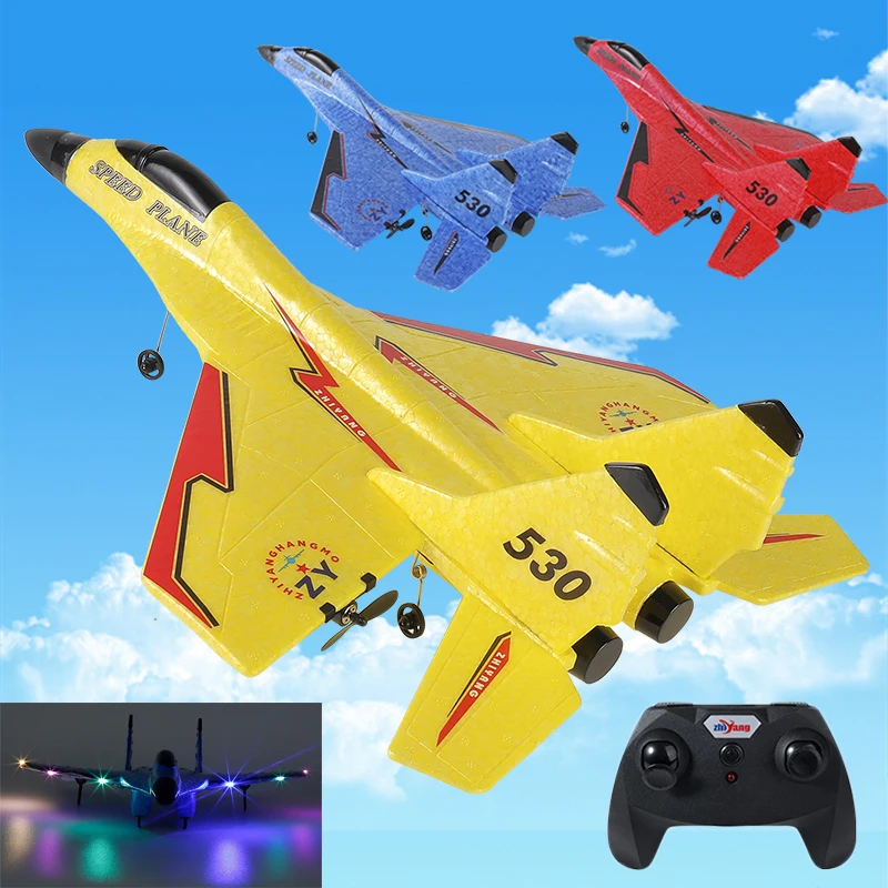 2.4G RC aeroplano giocattolo telecomando aliante telecomando Fighter Hobby RC aereo aliante aereo schiuma giocattoli per ragazzi regalo per bambini