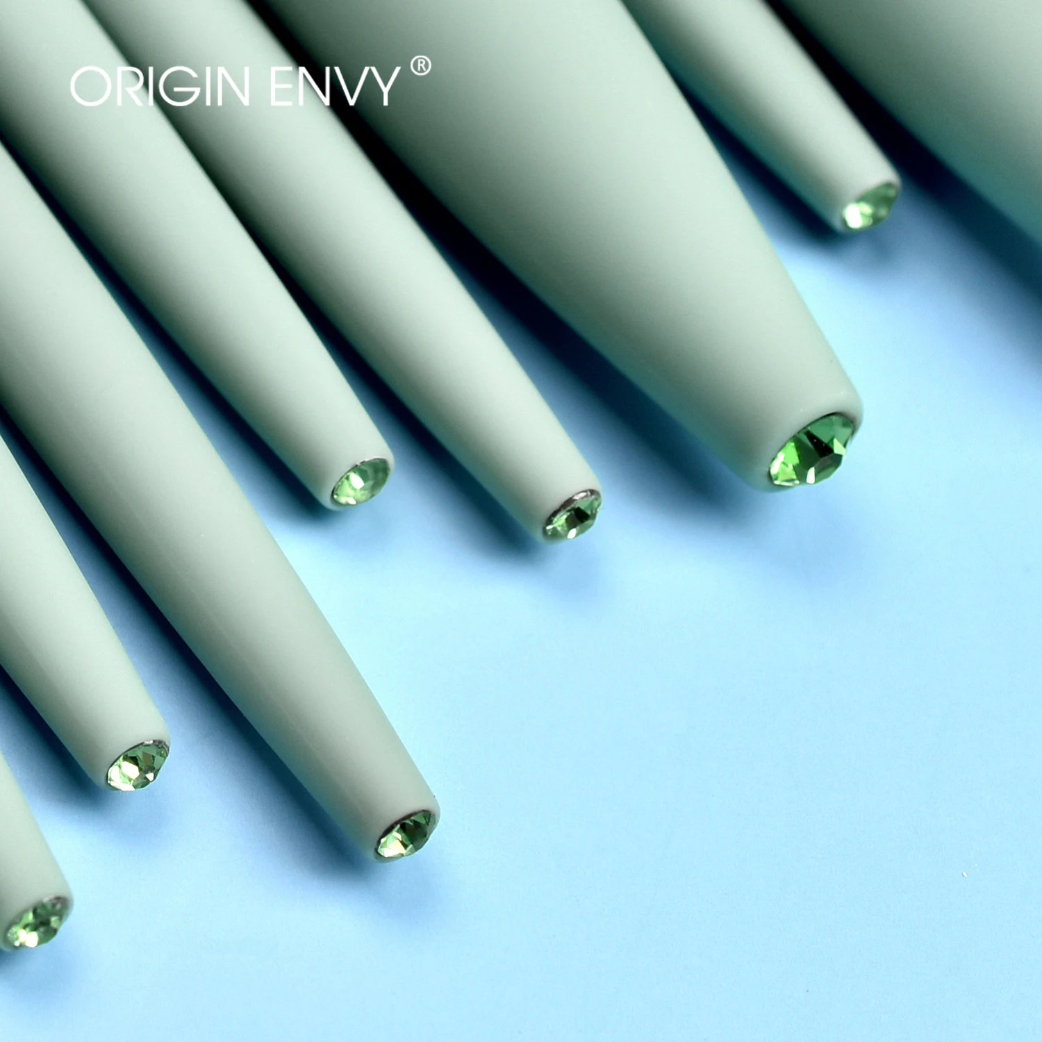 

ORIGIN ENVY Makeup Brushes 9Pcs Multifunction Makeup Brush Set Premium Synthetic Foundation Blending Face Powder Eyeshadow Tool