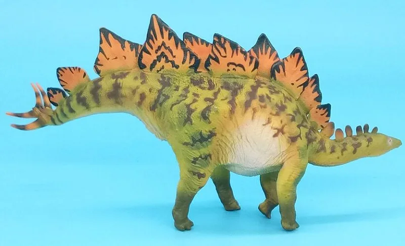 PNSO Dinosaurios Biber Стегозавр доистория модель животного динозавр фигура Кукла Классические игрушки для детей