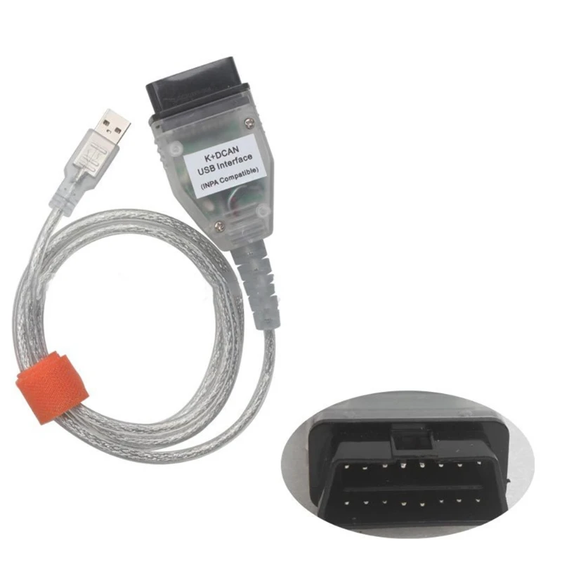 FT232 чип K + DCAN USB интерфейс INPA OBD CAN диагностический кабель переключатель для Φ E60 E85