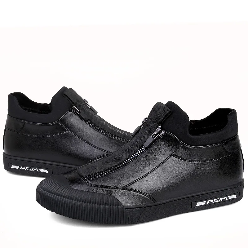 Кроссовки мужские с мехом и флисовой подкладкой роскошная Повседневная зимняя