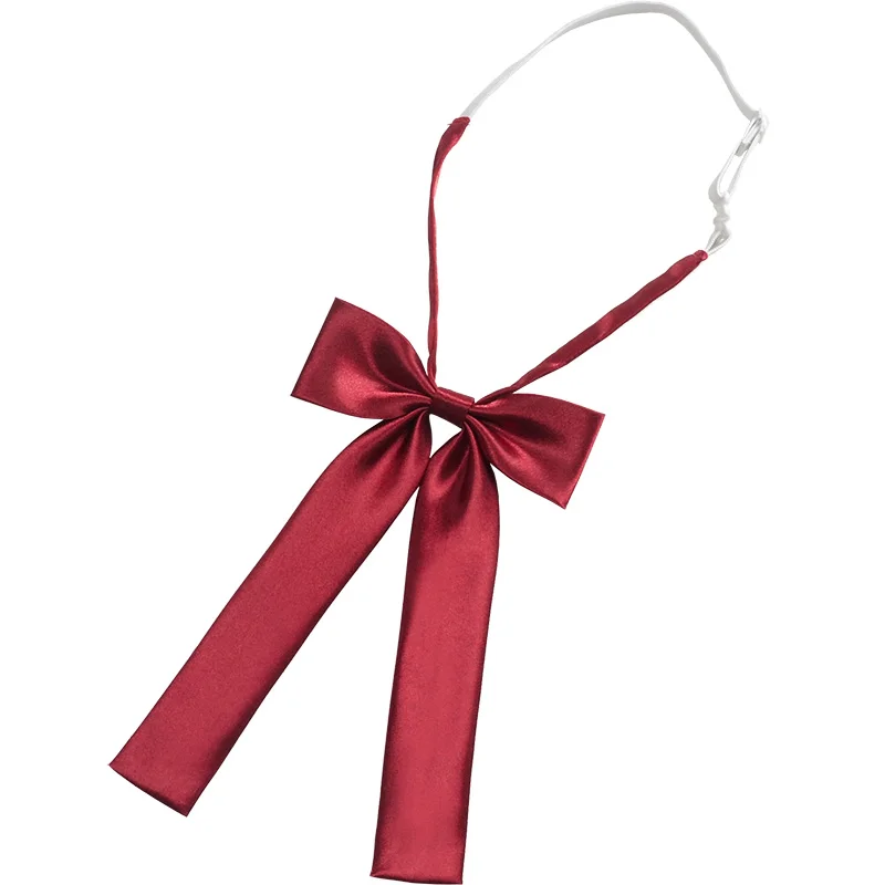 

New Retro Cloth Art British Style Fabric Neck Ties Crystal Bow Tie for Womens Tops and Blouses Shirt Collar Accessories Work