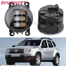 Renault Duster Logan Koleos Clio IV Megane 2/3 Talisman Grand Scenic Sandero 안개등 헤드 라이트 LED 안개등, 르노 더 스터용 안개등
