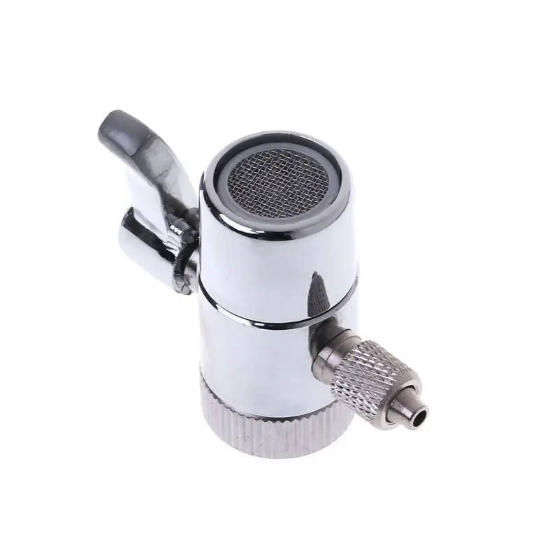 

Faucet Adapter Diverter Valve Counter Top Water Filter Faucet Diverter Valve Ro System 1/4" 2.5/8" 3/8" Tube Connector