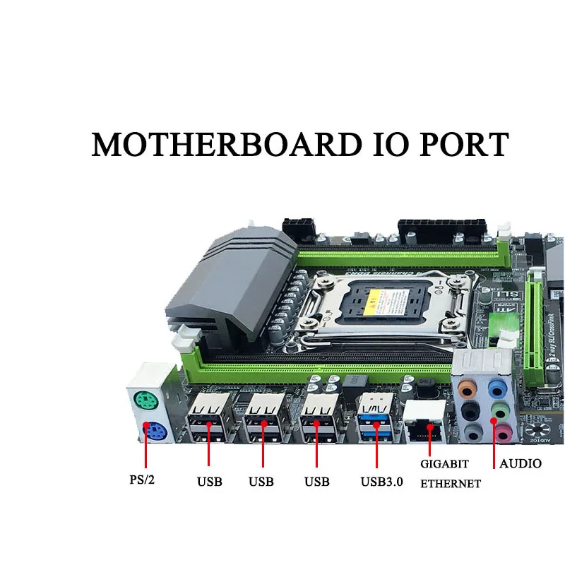 Bestellen X79 Motherboard Set LGA 2011 E5 2650 2x8GB = 16G DDR3 Vier Kanal SATA III Computer Mainboard Für Intel 2011 V0 V1 V2 I7 Xeo