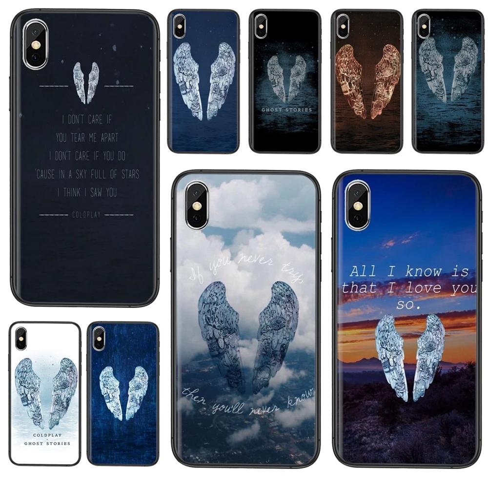 Чехол для мобильного телефона Samsung Galaxy S20 Ultra 5G S30 Ultra S21 S10 S10E Plus Lite Ghost Stories Coldplay Light Wings Junior