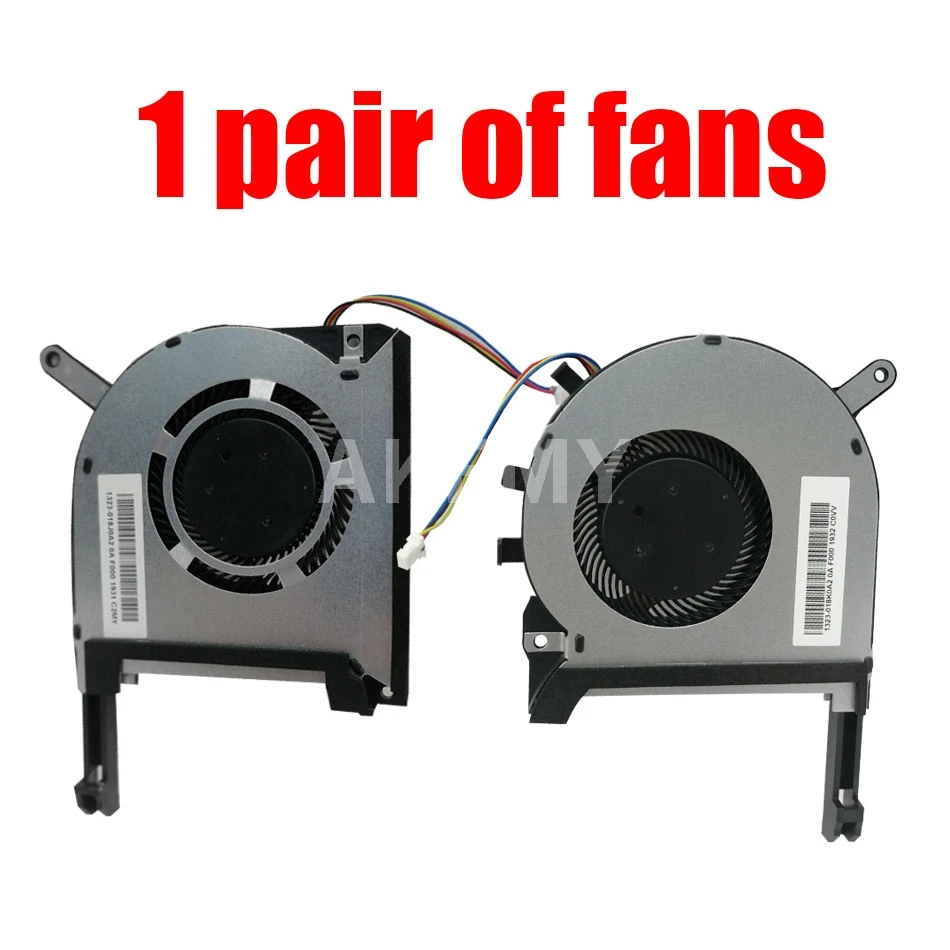 Новый оригинальный вентилятор охлаждения для ноутбука Asus Strix TUF 6 FX505GM FX705GM FX86SM FX705DU