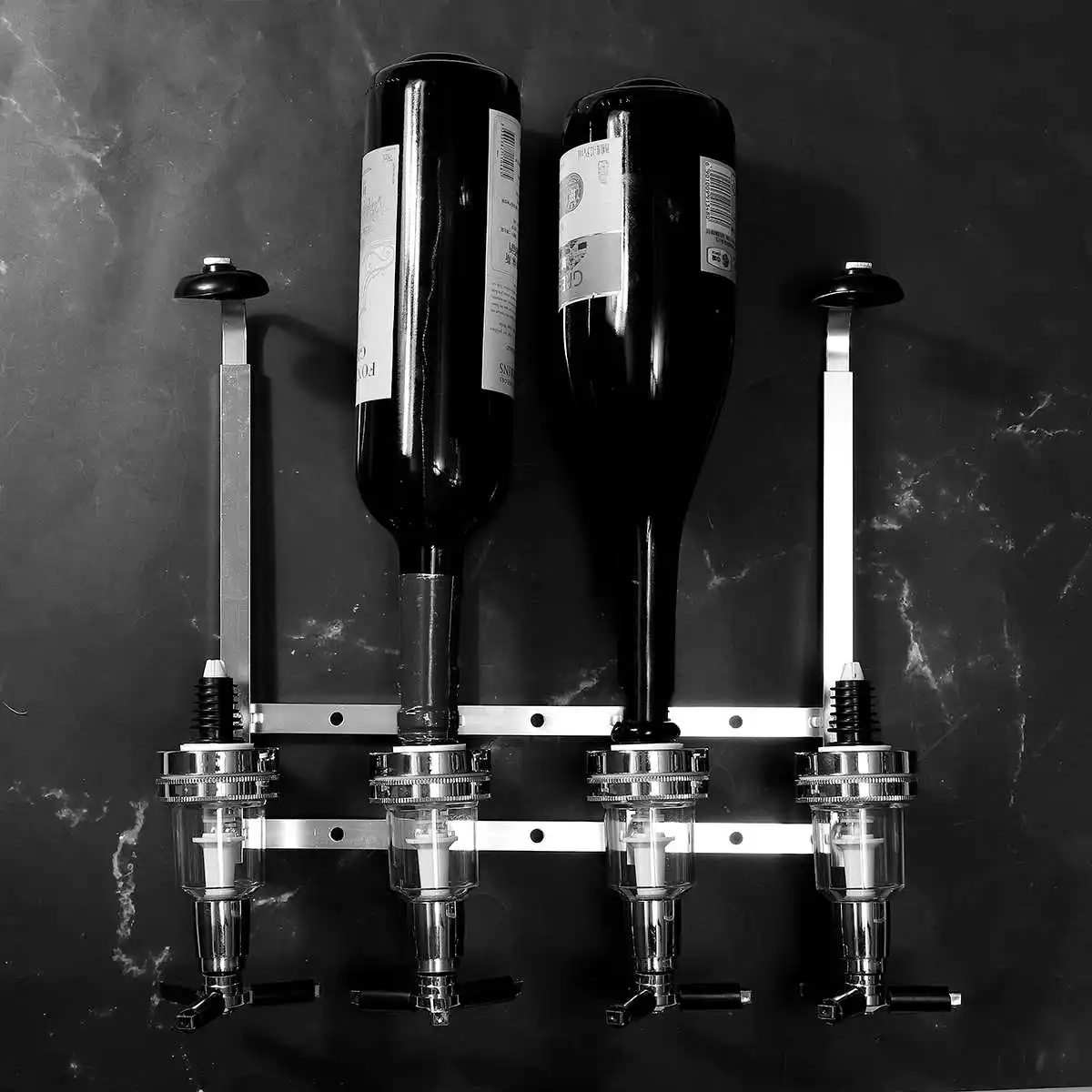 Настенный 6 2 станция диспенсер для ликера бар дворецкий Диспенсер Для Вина