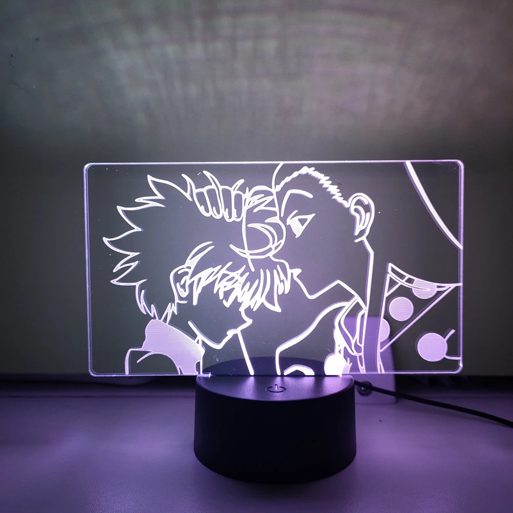 

Акриловые 3D лампа аниме драконий жемчуг с учетом светильник для спальни декора цветной ночной светильник дропшиппинг