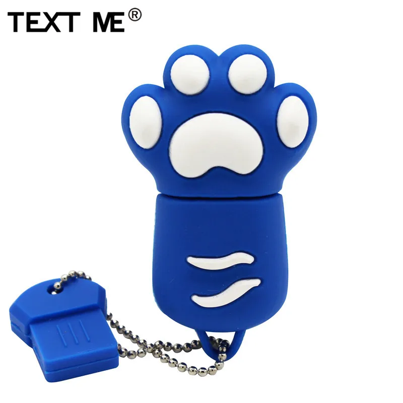Usb флеш-накопитель TEXT ME 64 ГБ коричневый розовый черный синий usb 2 0 4 8 16 32 флешка