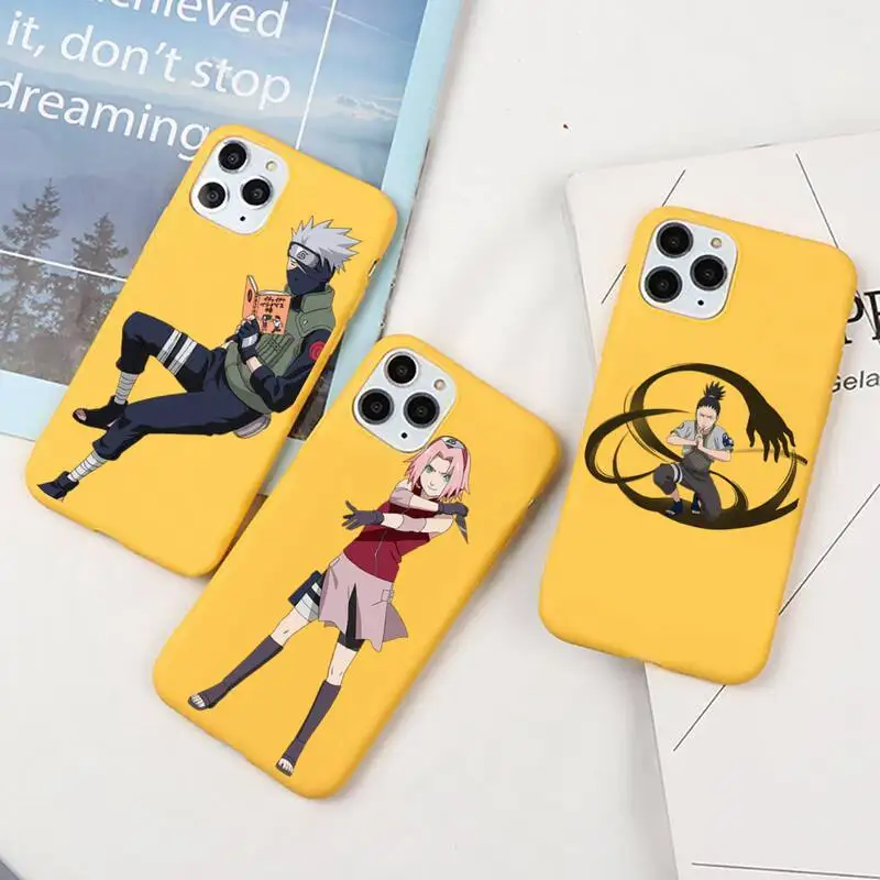 Чехол для телефона Kakashi Gaara Ninja IPhone 12 Pro Max 6 6s 7 8 Plus XS XR 12mini Se 2020 чехол Iphone 11