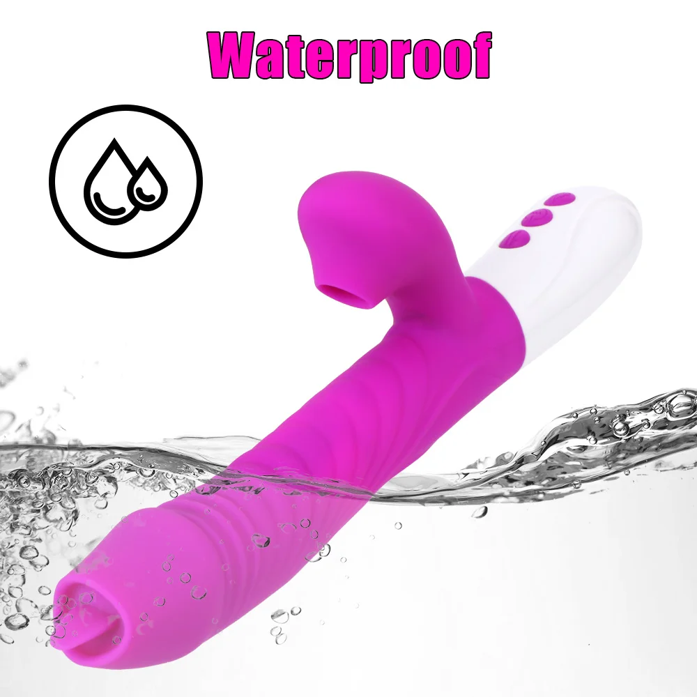 Новый вращающийся фаллоимитатор вибратор для нагрева точки G имитации языка