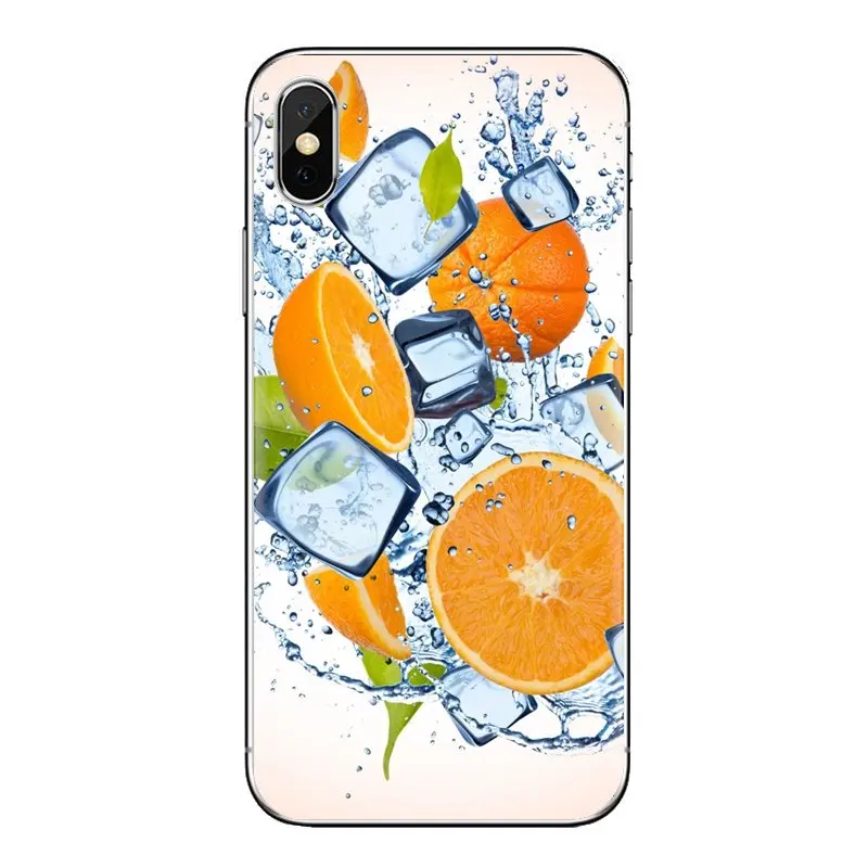 Еда оранжевый прозрачный мягкий чехол Чехлы для Samsung Galaxy J1 J2 J3 J4 J5 J6 J7 J8 плюс 2018 Prime