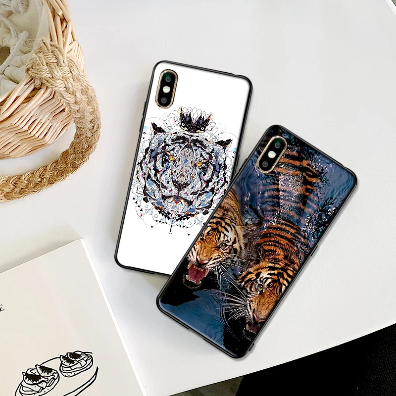 Для Xiaomi mi 9T A3 PRO 8 A2 LITE 6X X 2S тигр 3 F1 9 CC9E CC9 SE Мягкий силиконовый чехол для телефона |