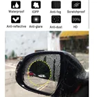 Анти-туман автомобиля Стикеры автомобиля зеркало окно защитная пленка для автомобиля зеркало заднего вида зеркальная защитная пленка Водонепроницаемый 2 шт.компл.