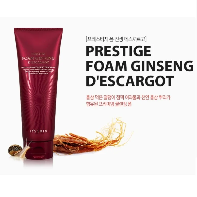 Пенка для лица от женьшеня д/лица It's skin PRESTIGE Foam 150 мл антивозрастной мягкий