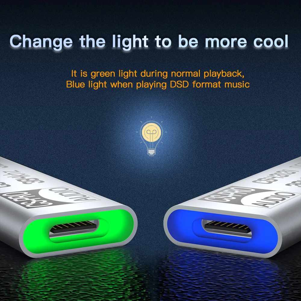 Hi-Fi декодер KEYSION DSD256 с двумя аудио чипами USB TYPE-C на 3 5 мм усилитель для наушников