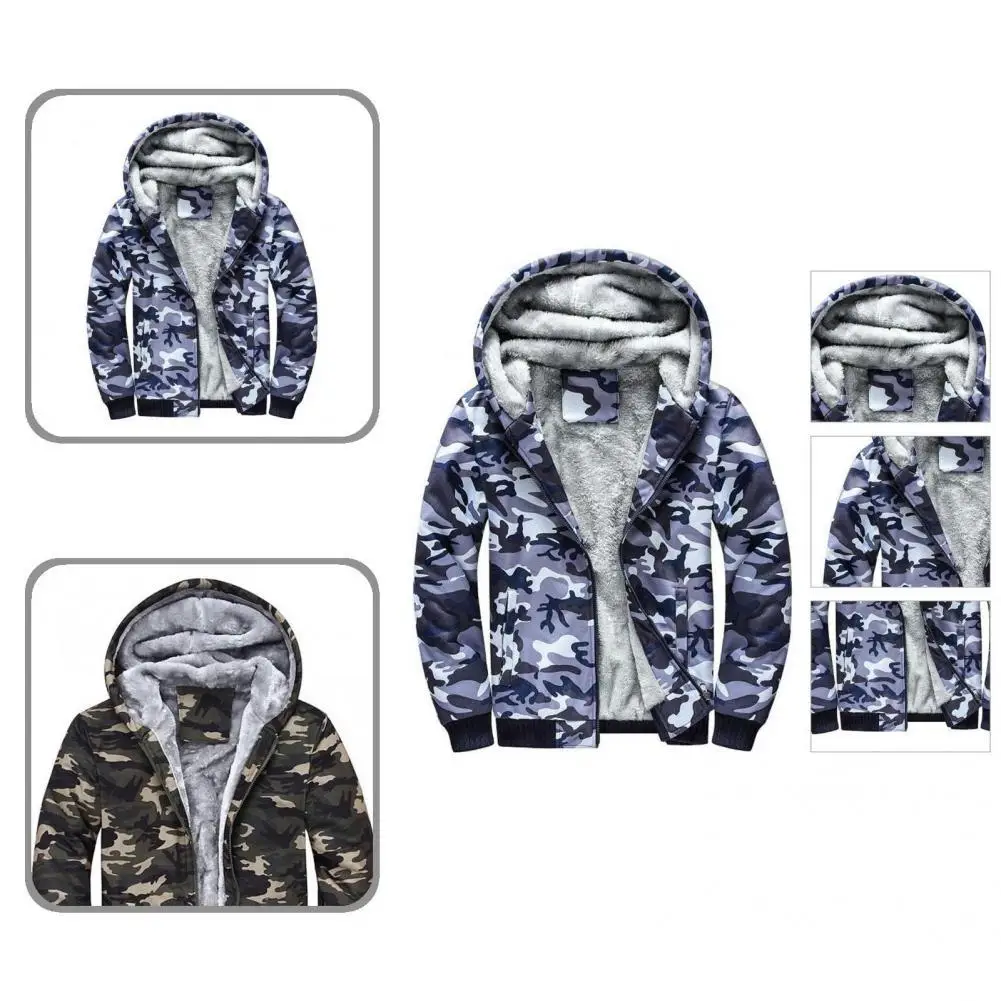 

Winter Coat Elastic Cuff Soft Cool Casual Winter Jacket Men Coat for Work