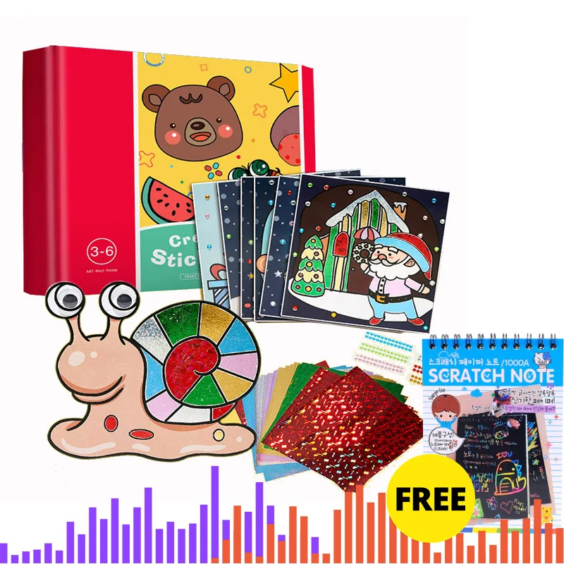 Подарок для детей, милый мультфильм, сделай сам, Магическая передача, втикер, передача, живопись, ремесла для детей, искусство и ремесла, игрушки для детей
