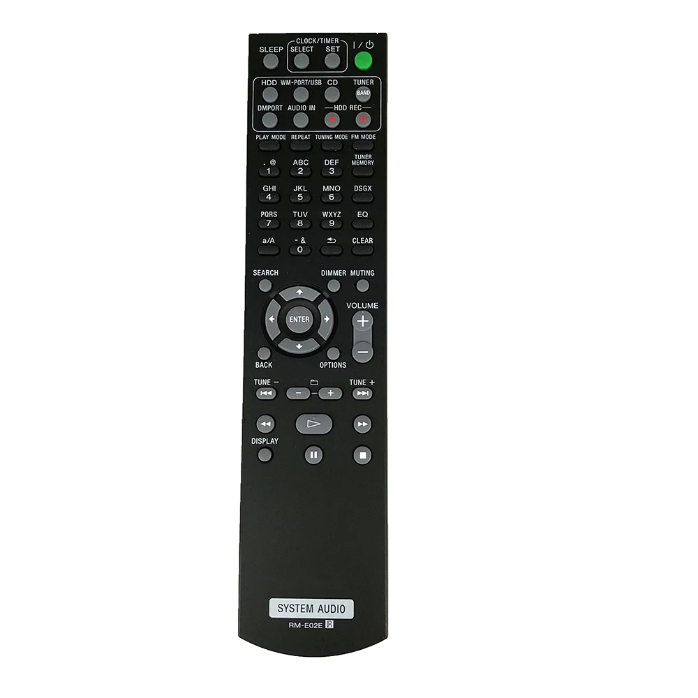 

NEW Original RM-E02E FOR SONY SYSTEM AUDIO Remote control FOR HCDE300HD NASE300HD Fernbedienung