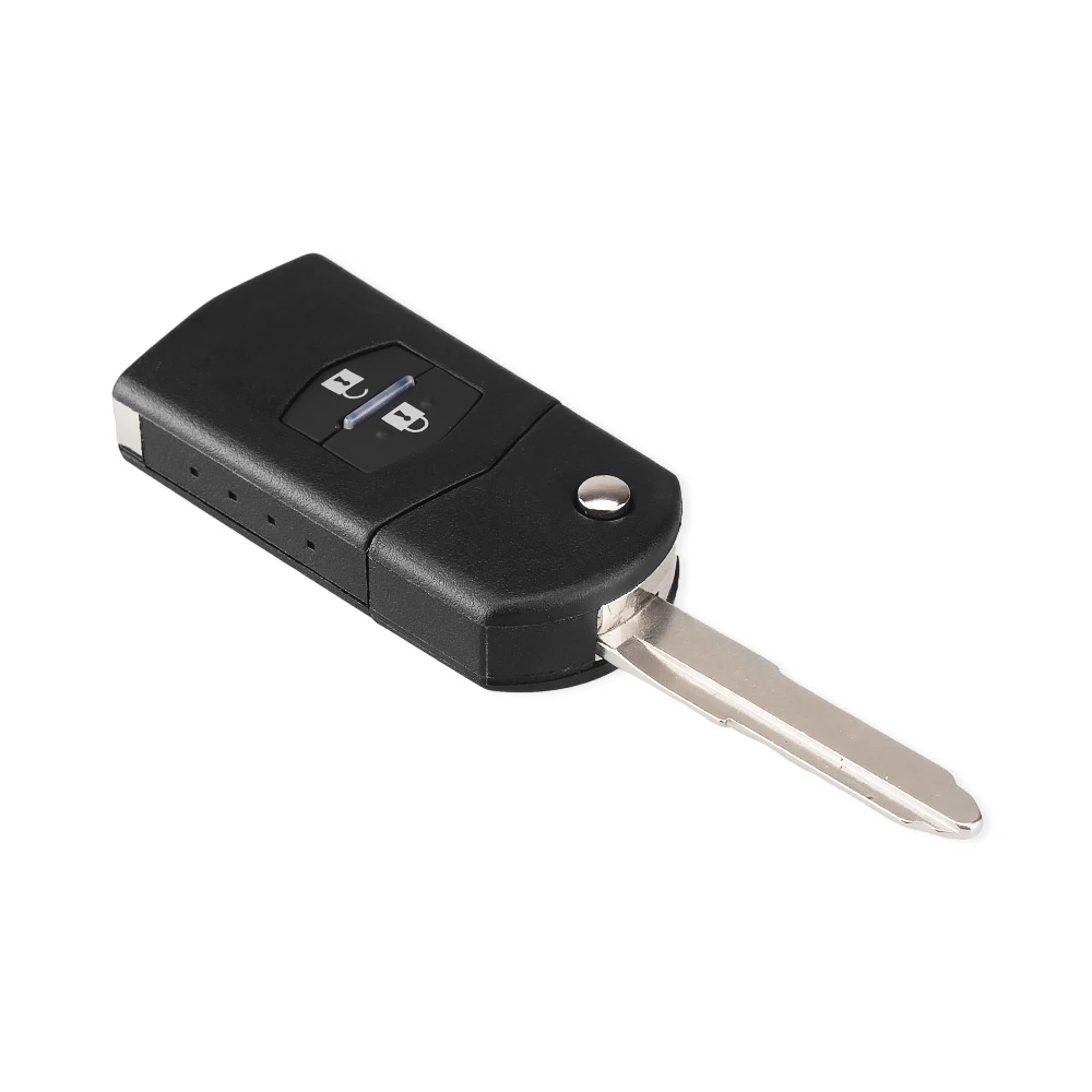 KEYYOU 10X 2 кнопки дистанционный ключ заготовка чехол складной откидная оболочка