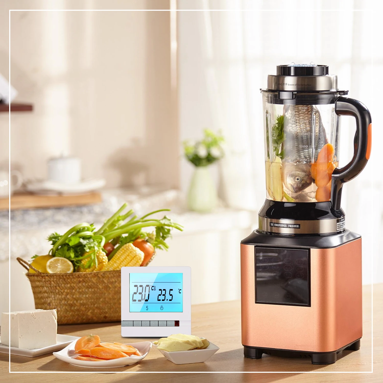 220V 16A ЖК дисплей Экран дисплея программируемый Напольное отопление комнатный