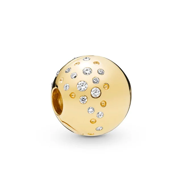 100% 925 Sterling Silver New 2019 Spring 767900CZ Shine Scattered Clip Free Shipping | Украшения и аксессуары