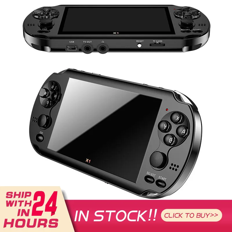 

Retro Video Game Console Player Handheld Gaming Portable Portatil Mini Arcade Videogames Electronic Machine Retrogame Play Vidio