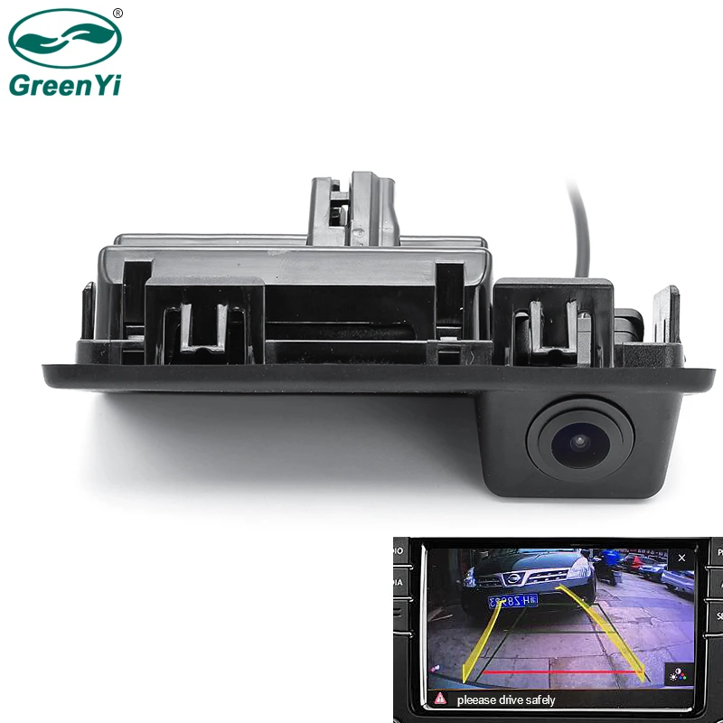 Камера заднего вида GreenYi RCD330 для Audi A3 A4 VW Touran Tiguan Tournamen MQB MIB Skoda|Камеры авто| |