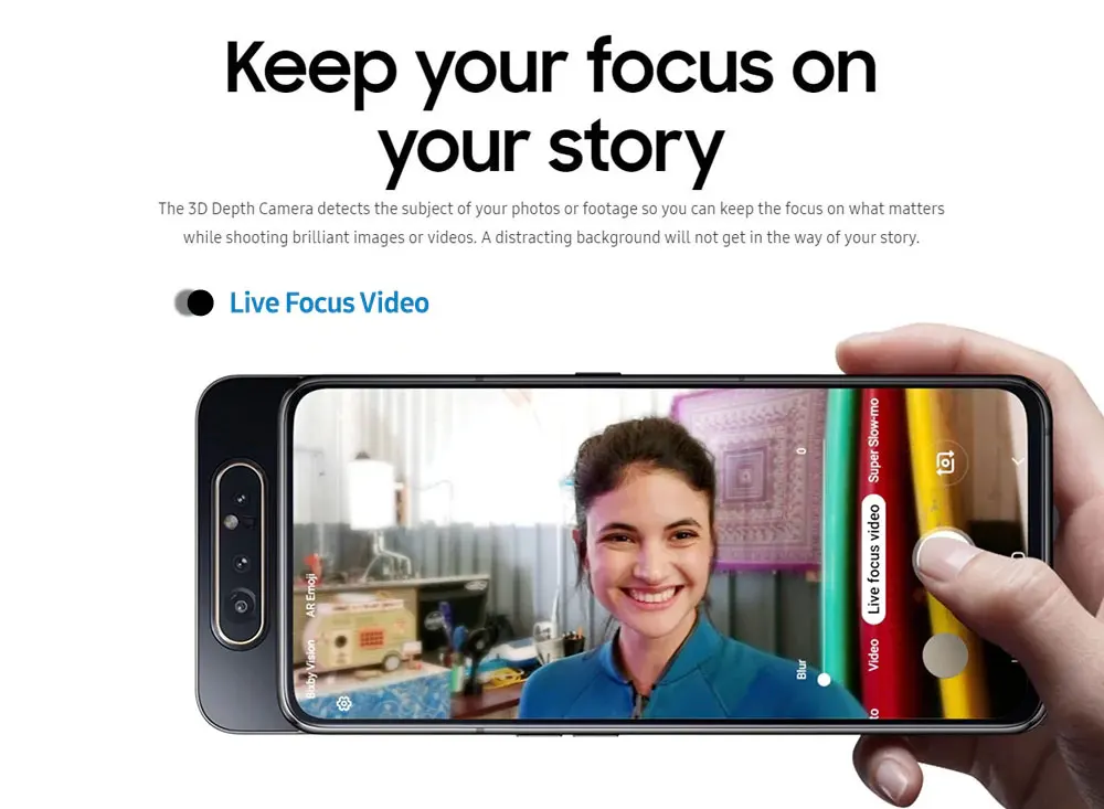 samsung Galaxy A80 A805F/DS LTE мобильный телефон 6," 8 ГБ ОЗУ 128 Гб ПЗУ Snapdragon 730 Android 3700 мАч NFC две sim-карты