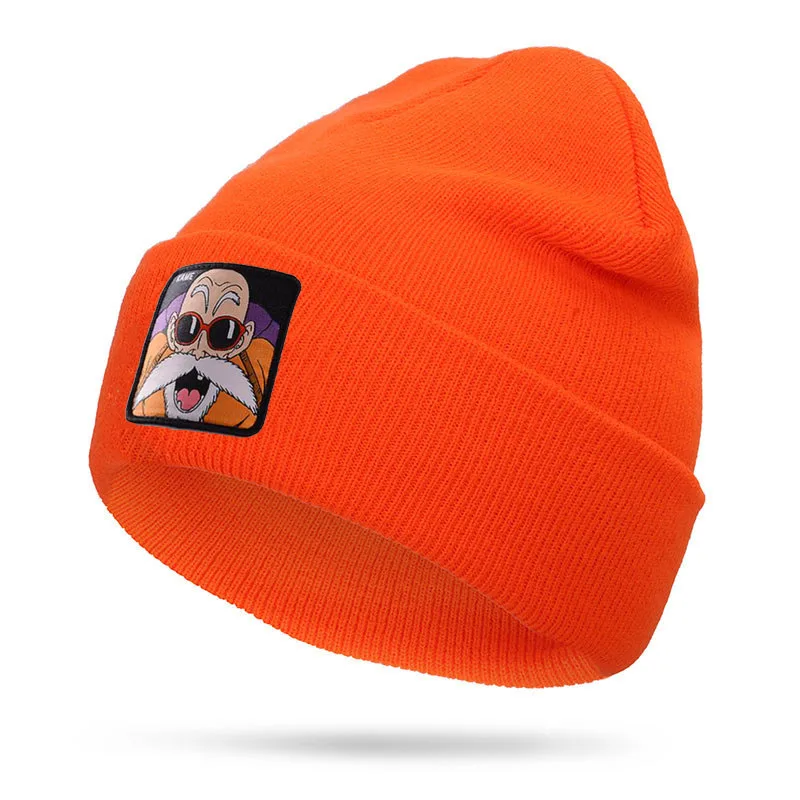 D2 Dragon Ball VEGETA Beanie, высококачественные хлопковые повседневные шапочки для мужчин и женщин, теплая вязаная зимняя шапка, модная однотонная шапка унисекс - Color: D2