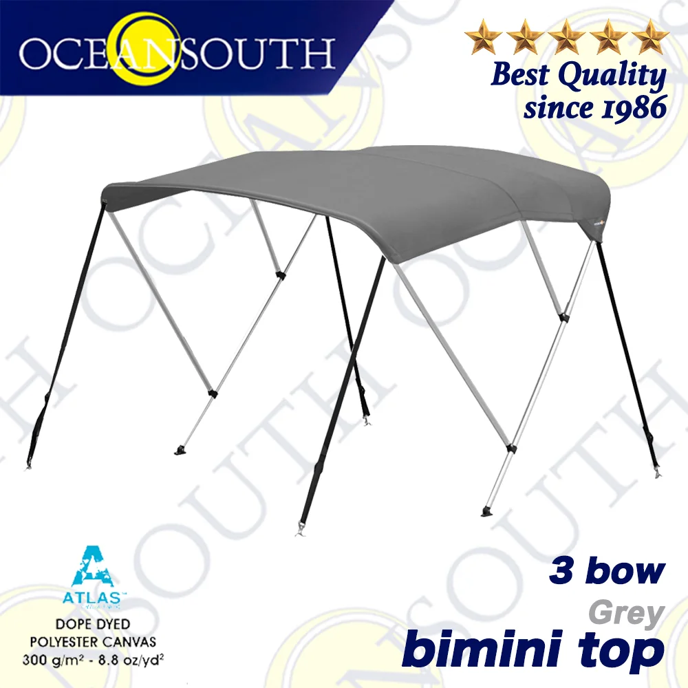 Oceansouth 3 Bow Bimini 1 5-2 м 25 фотоэлементов Морская Лодка верхний навес водонепроницаемая