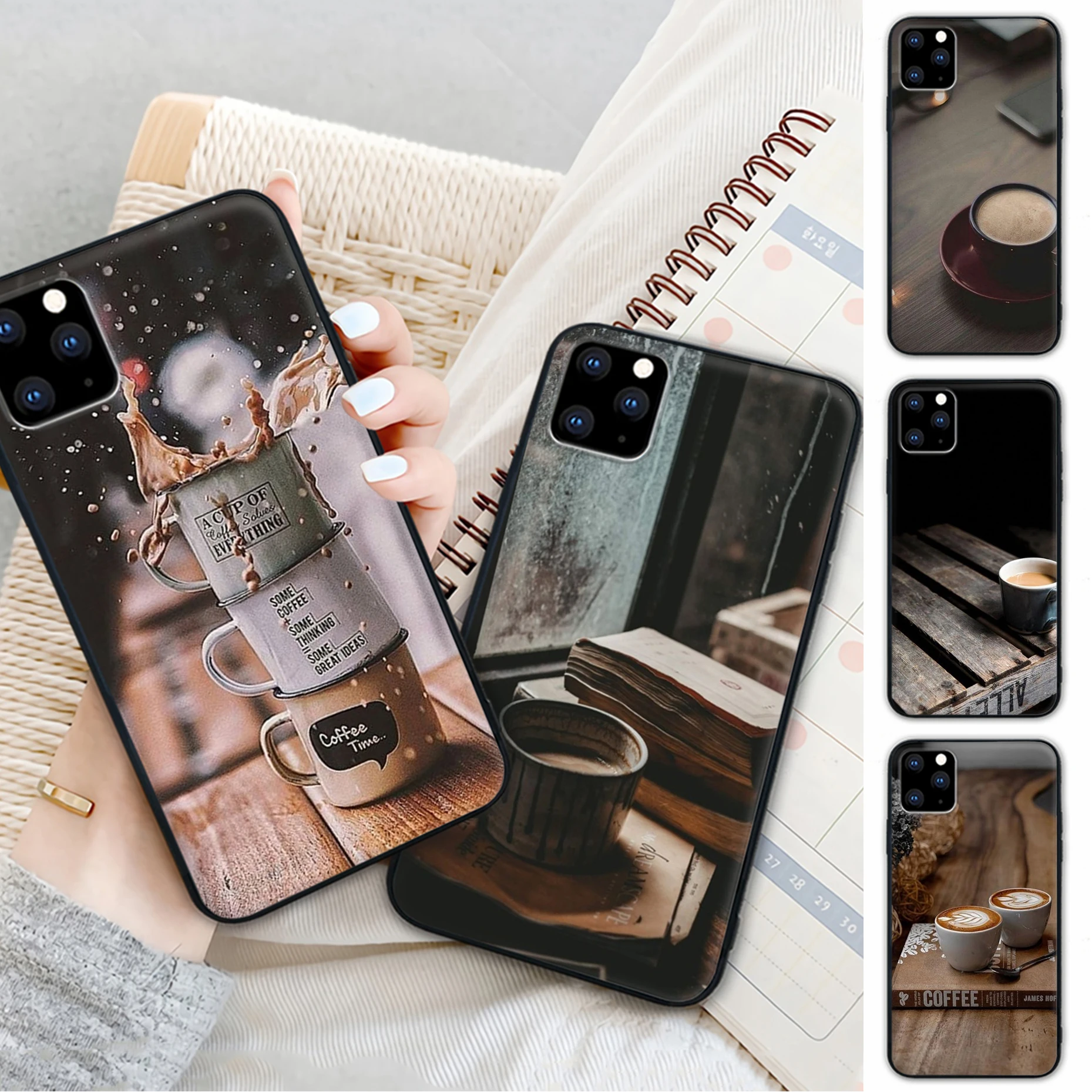 

Trend A Cup Of Coffee Cellphone Case For Xiaomi Redmi 4X 5 Plus 6 6A 7 7A 8 8A 9 Note 4 8 T 9 Pro Max Cover