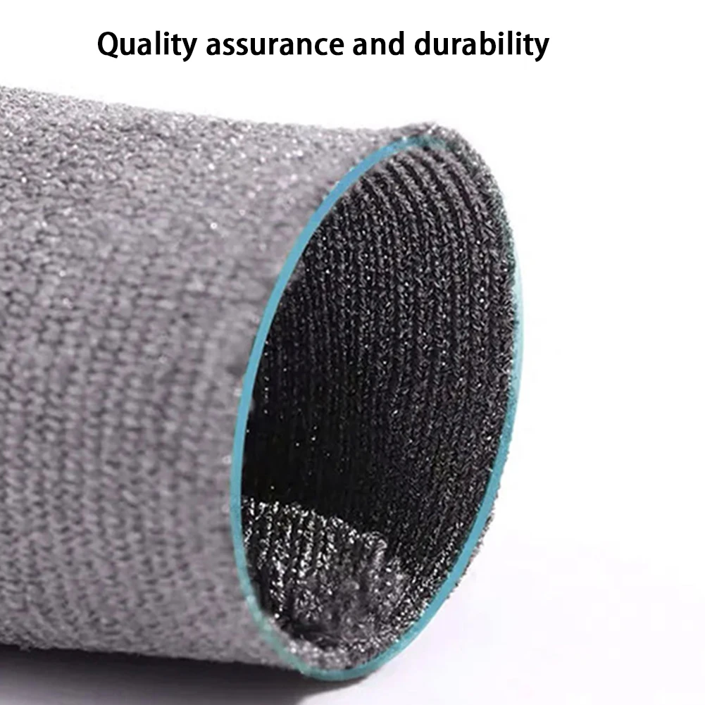 

10pcs For Gaming Professional E Sports Comfortable Ultra Thin Elastic Finger Sleeve Smooth Silver Fiber Reusable Touch Screen