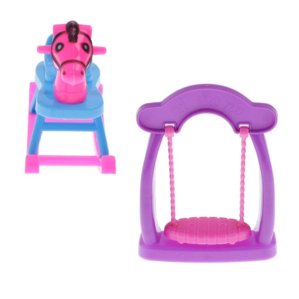 Мини качели для детской комнаты лошадка-качалка детские игрушки ролевых игр