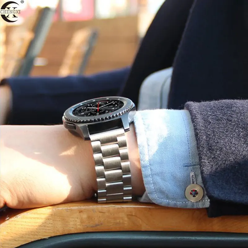 20 мм 22 мм huami amazfit gtr ремешок Bip для samsung gear S3 s2 sport Classic huawei gt 2 active galaxy watch 42 мм 46 Band 40 44 мм