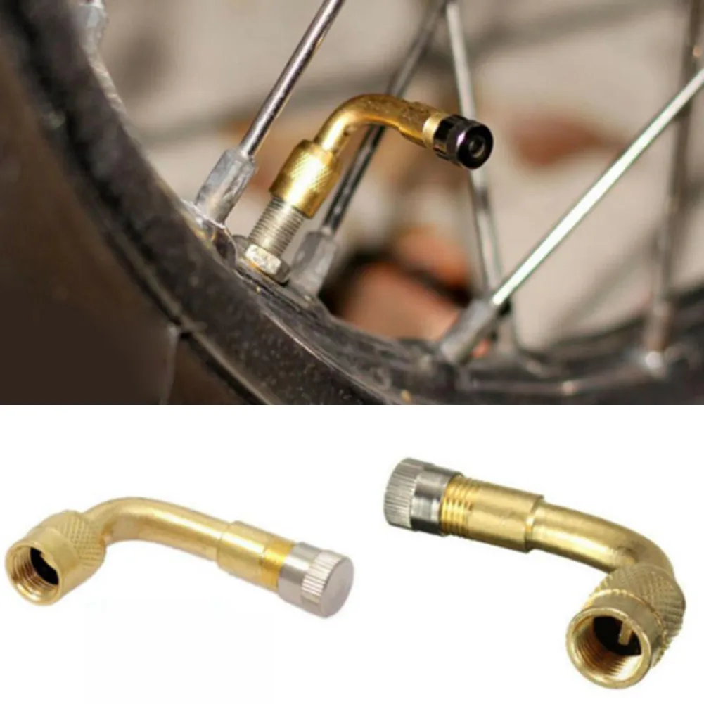 

2pcs Valve Adaptor Air Tyre Copper For Motorcycle Motorbike Car Hot Sale