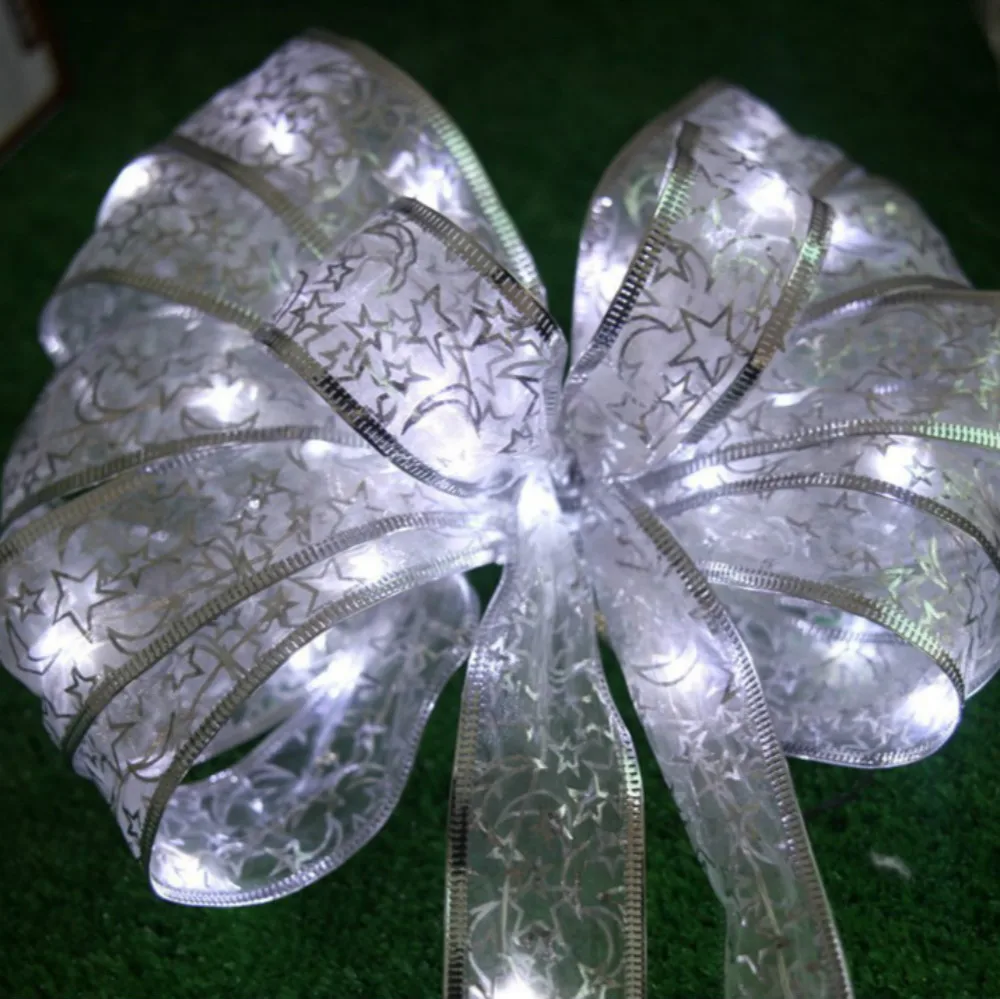 Светодиодная лента с питанием от аккумулятора гирлянда из медной проволоки