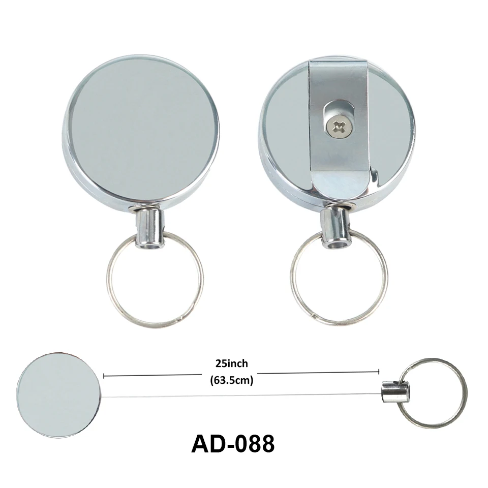 Maximumcatch 2 шт./лот Высокое качество Fly Fishing Zinger Retractor синий и черный цвет Hook Up Zinger аксессуары для рыбалки нахлыстом комплект - Цвет: AD088 2PCS