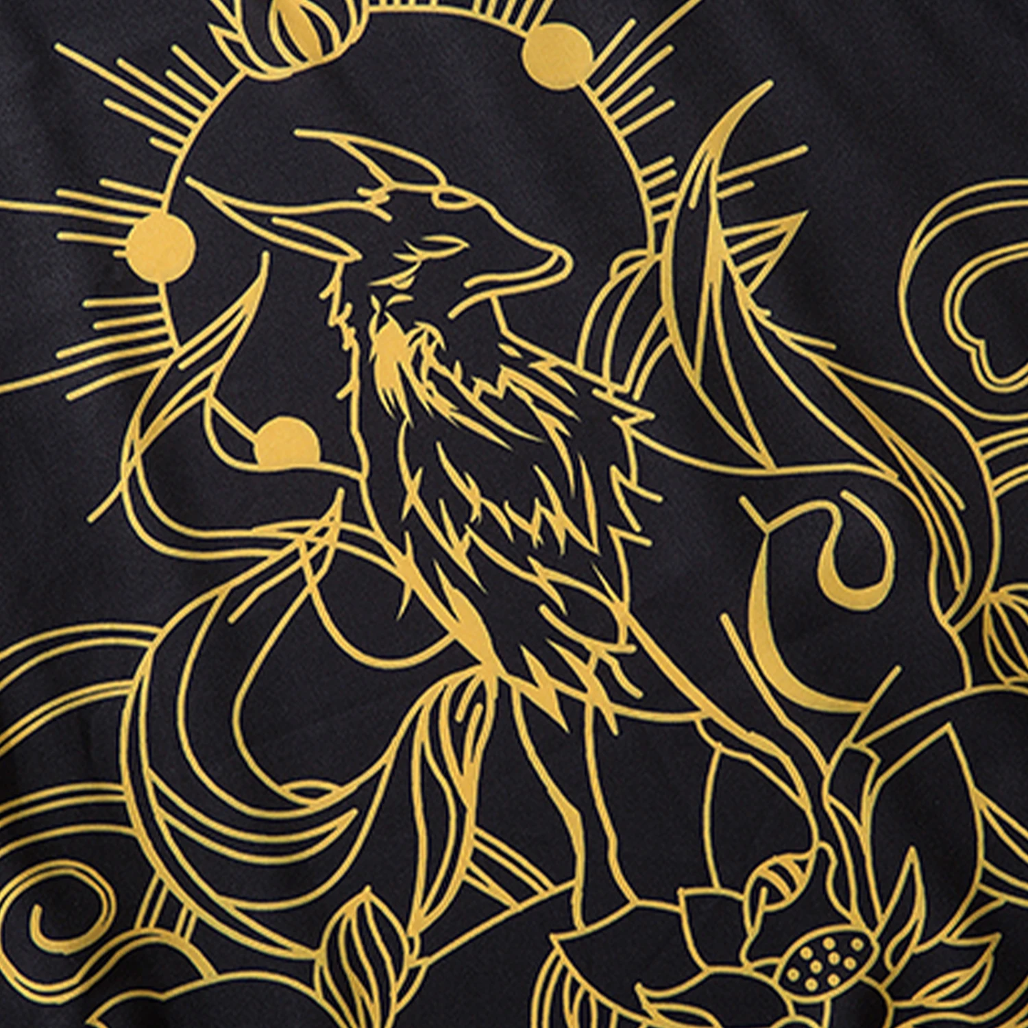 Фея с принтом лисой Японская Кимоно сорочки пальто 2020 в стиле хип хоп мужские