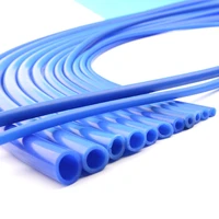 blue food grade silicone vacuum tube hose 2mm25mm flexible food grade silica gel pipe auto car racing line pipe tube
