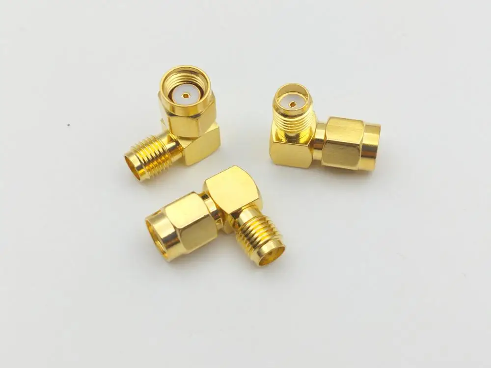 100 шт. разъем SMA мама под прямым углом|Соединители| |