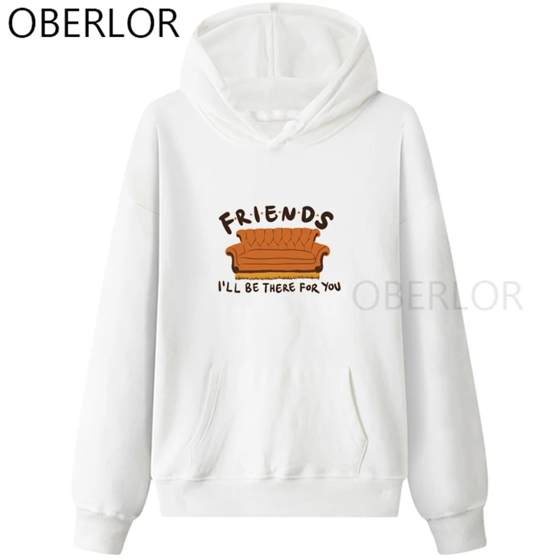 

Friends Couch Long Sleeve Funny Women Hoodies Casual Cool Autumn Woman Hoodie Male O-Neck Loose Womans Clothing