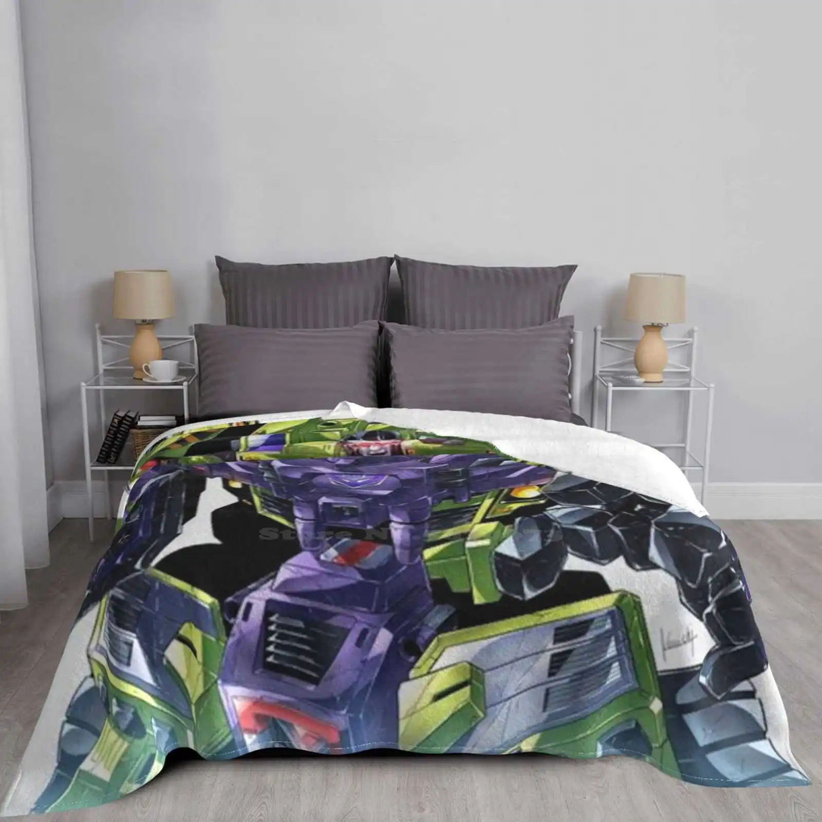 Трендовый стиль забавное модное мягкое одеяло депептиконы депептикон Autobot Megatron