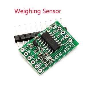 Модуль весового датчика HX711, специальный 24-битный прецизионный AD Модуль датчика давления небольшого размера, модуль тензодатчика Uno, сделай сам