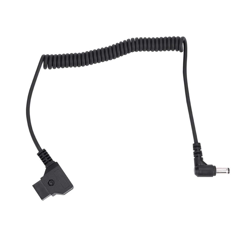 Пружинный кабель для камеры D Tap Male Connector To DC 5 5x2 5mm Plug питания BMCC BMPC 4K Camera зарядный